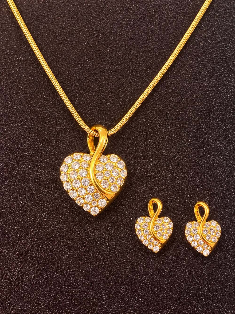 Heart Pendant Set